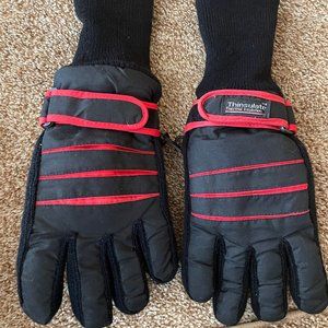 ladies Thinsulate thermal  Insulation black gloves